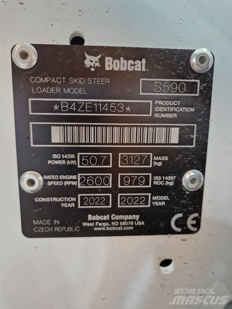 Bobcat S 590 Skid steer mini utovarivači