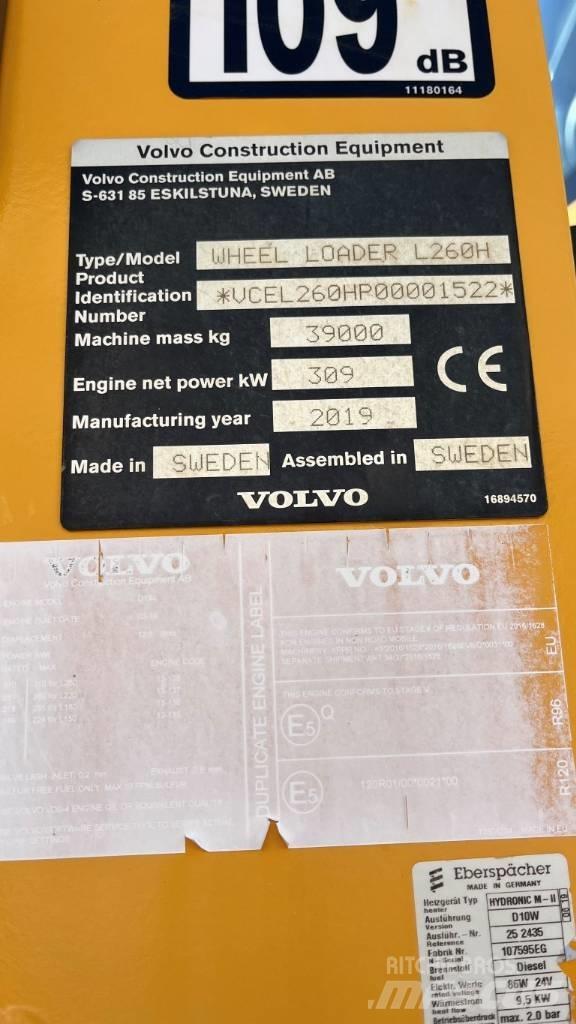 Volvo L260H Utovarivači na točkove