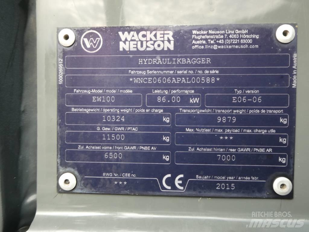 Wacker Neuson EW 100 Bageri točkaši