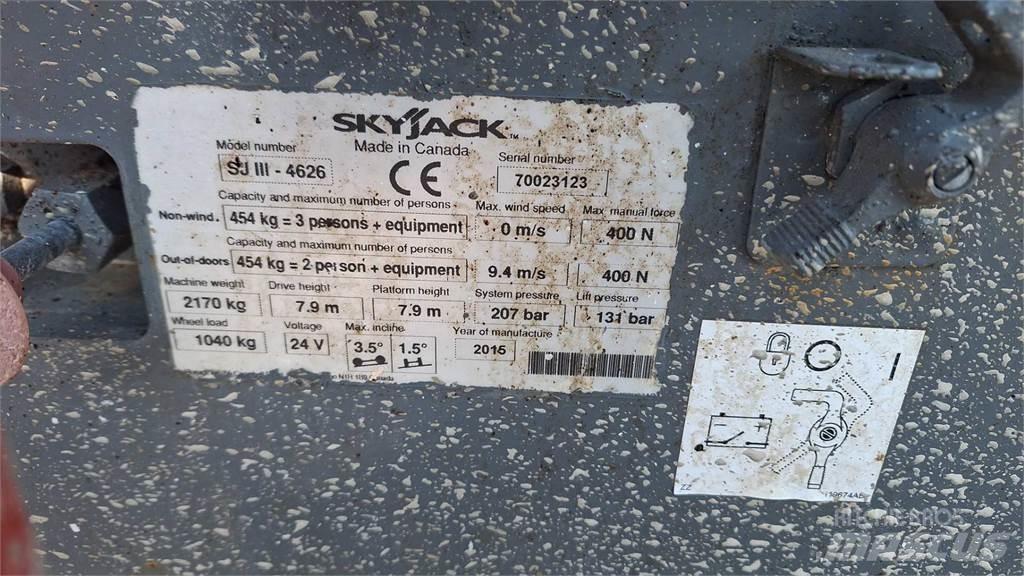 SkyJack SJIII4626 Makazaste platforme