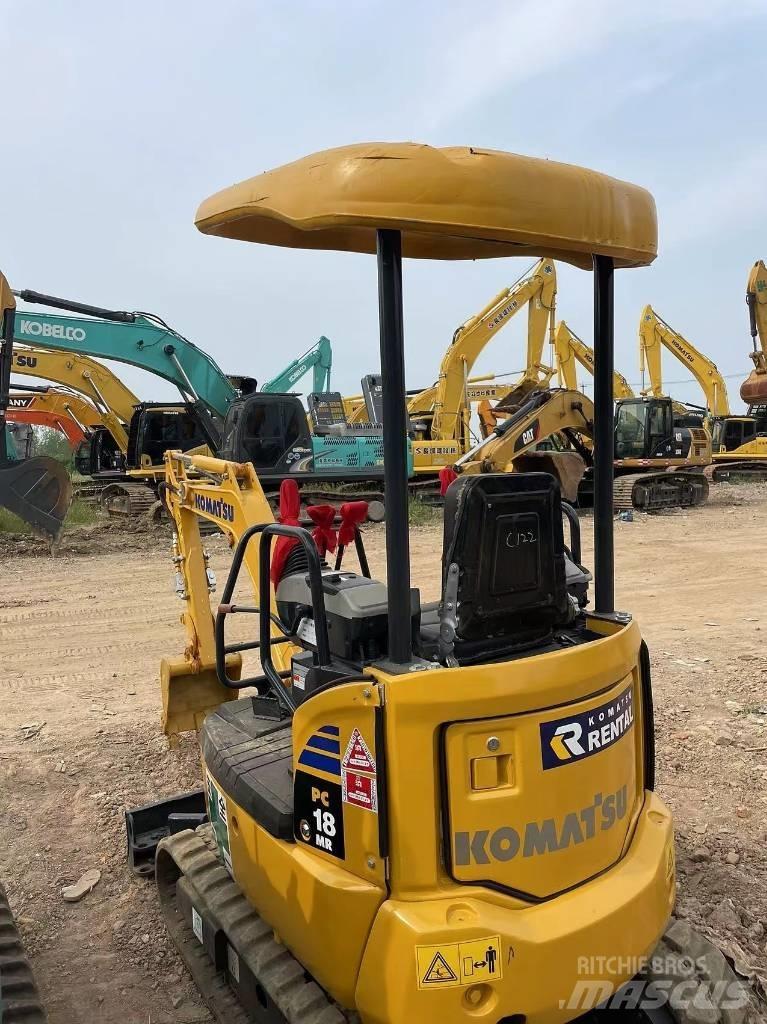 Komatsu PC 18 MR Mini bageri < 7t