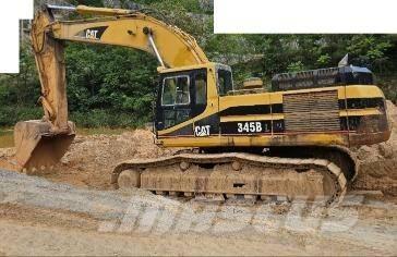 CAT 345 B L Bageri guseničari