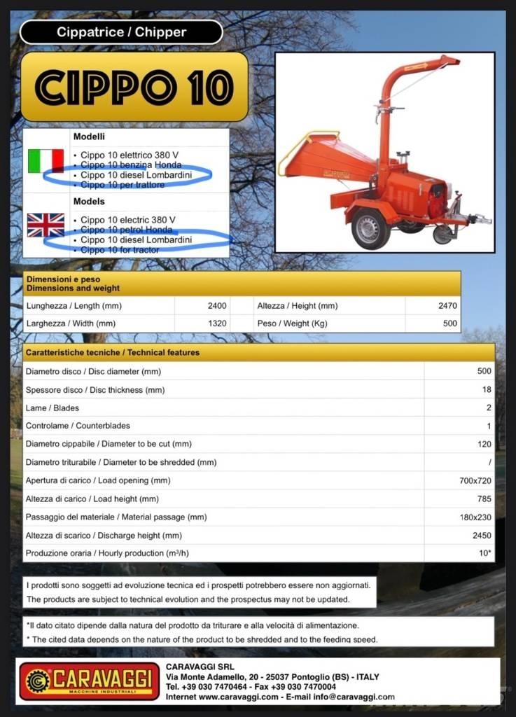 Caravaggi Cippo 10 Drobilice drva / čiperi