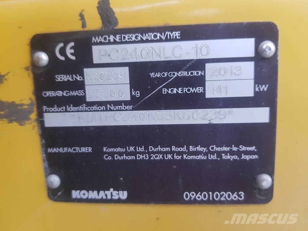 Komatsu PC240NLC-10 Bageri guseničari