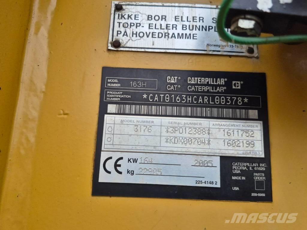 CAT 163 H Grejderi