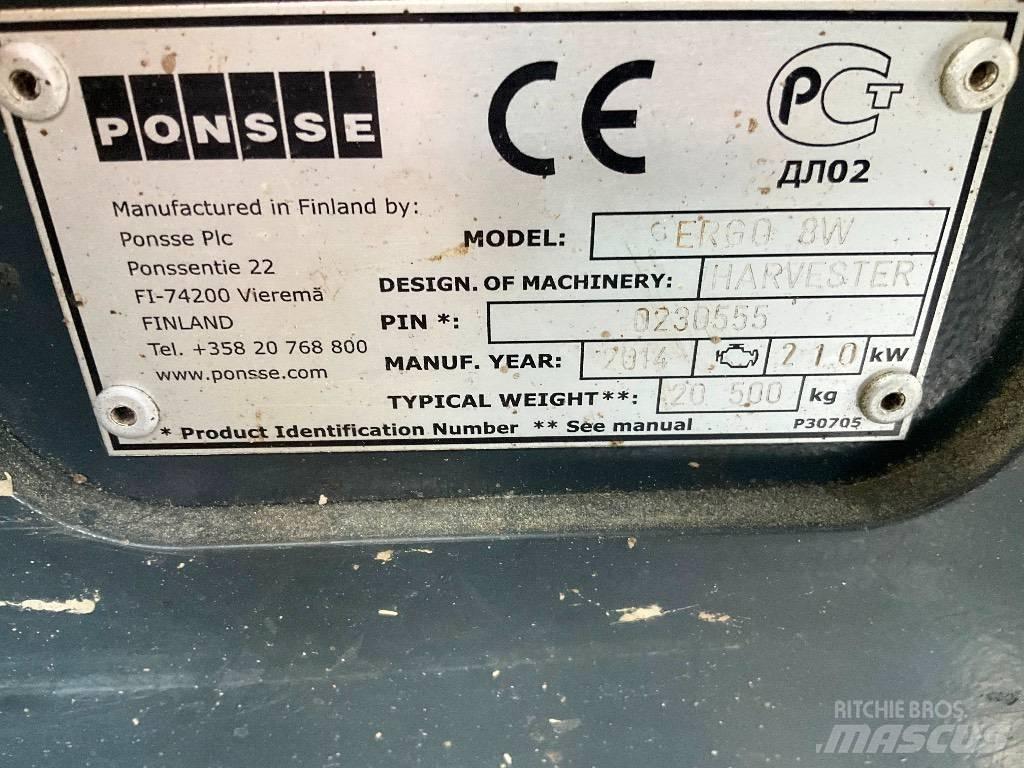 Ponsse Ergo 8W Harversteri