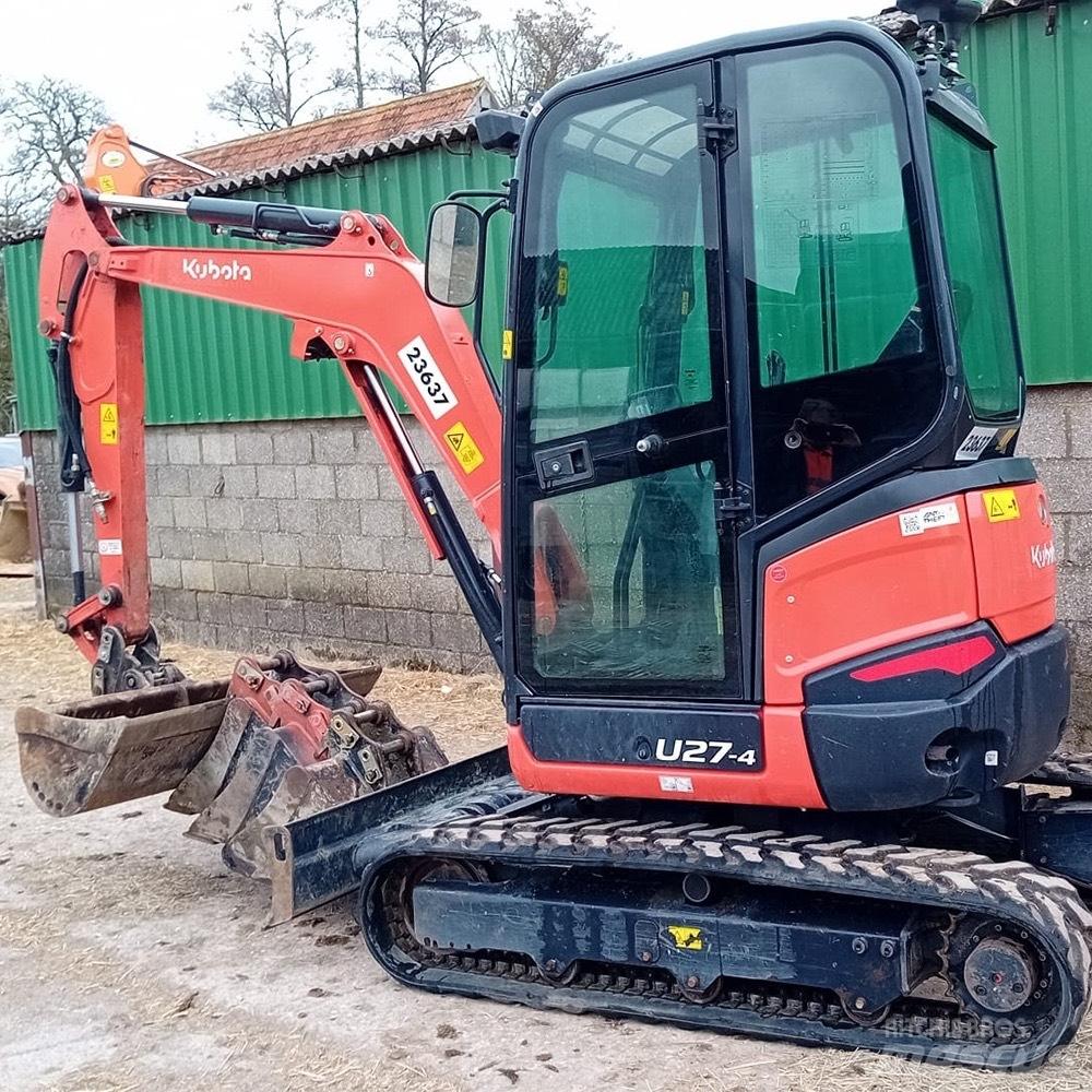 Kubota U 27-4 Mini bageri < 7t