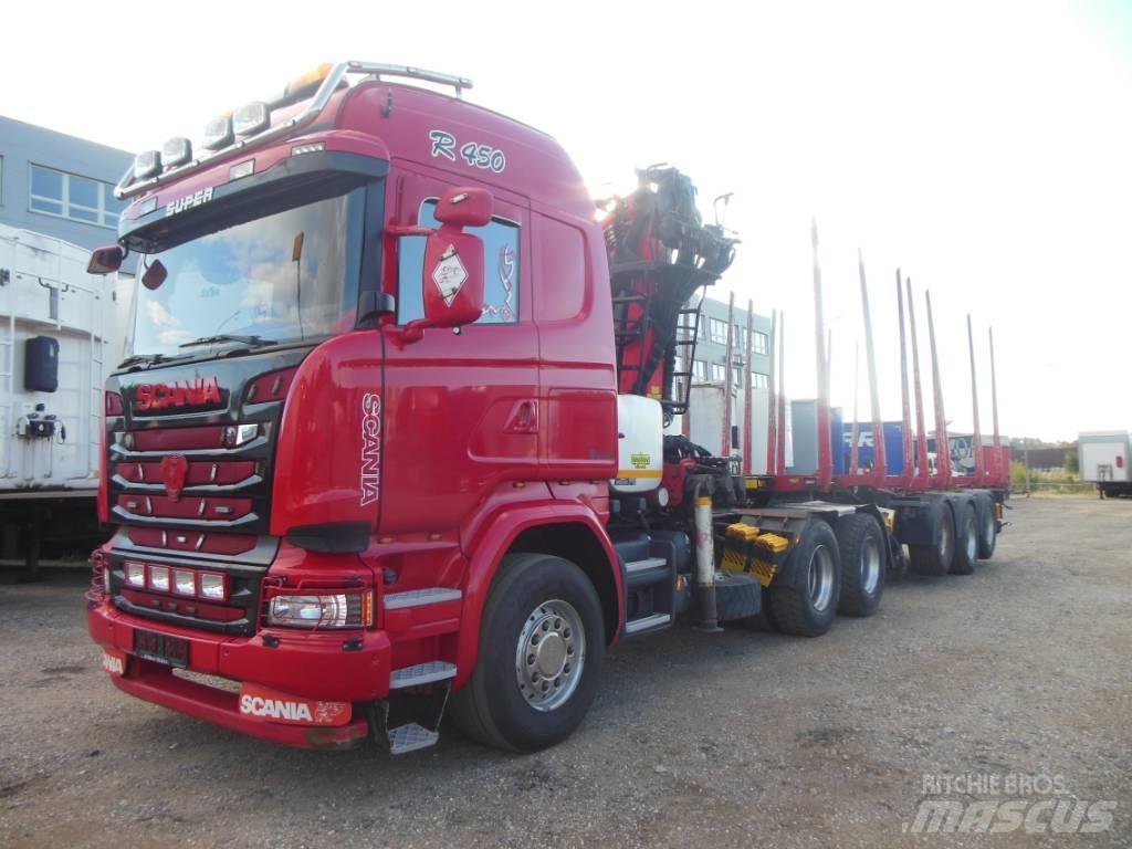 Scania R 450 Kamioni za drva Šticari