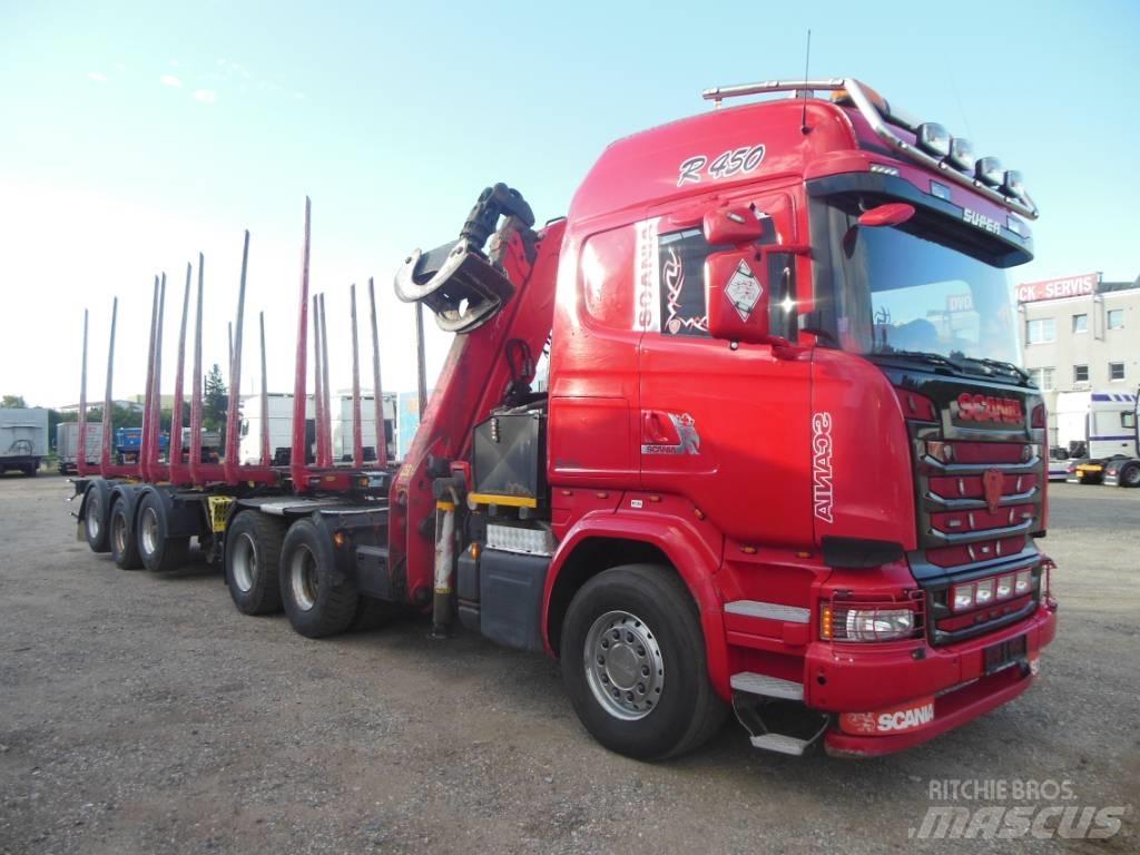 Scania R 450 Kamioni za drva Šticari
