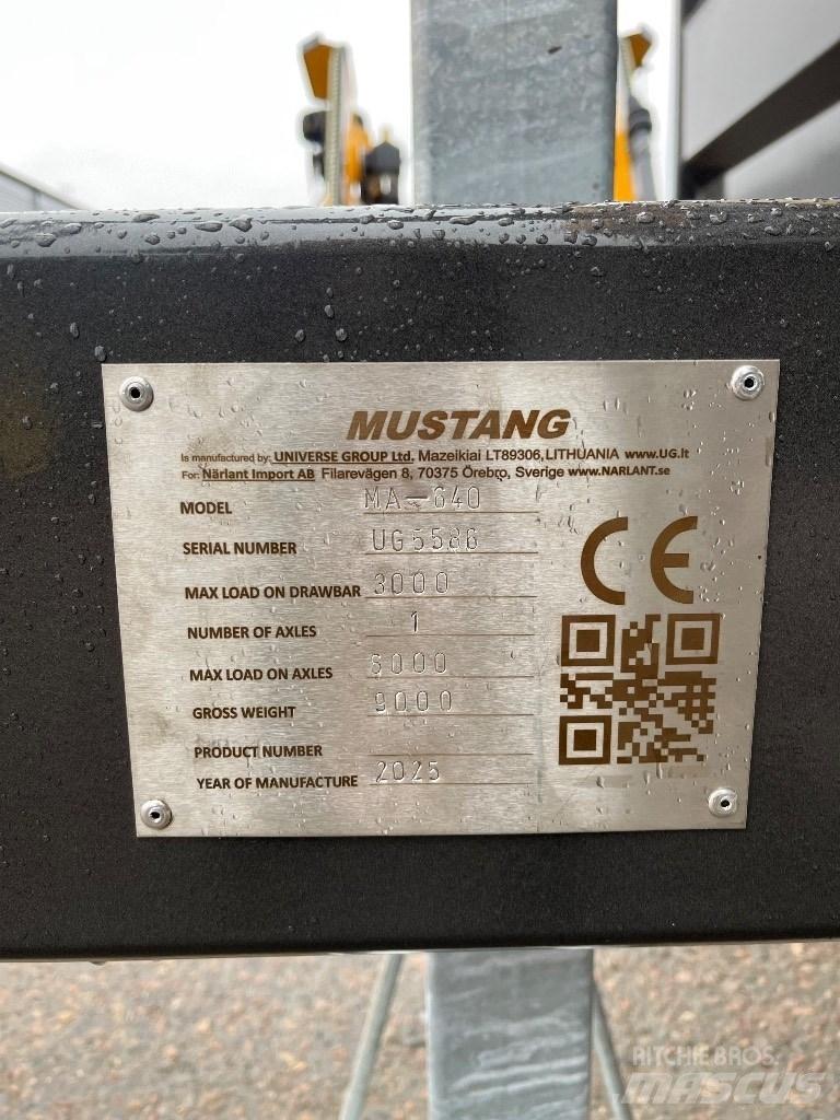 Mustang MA 640 Ostale prikolice