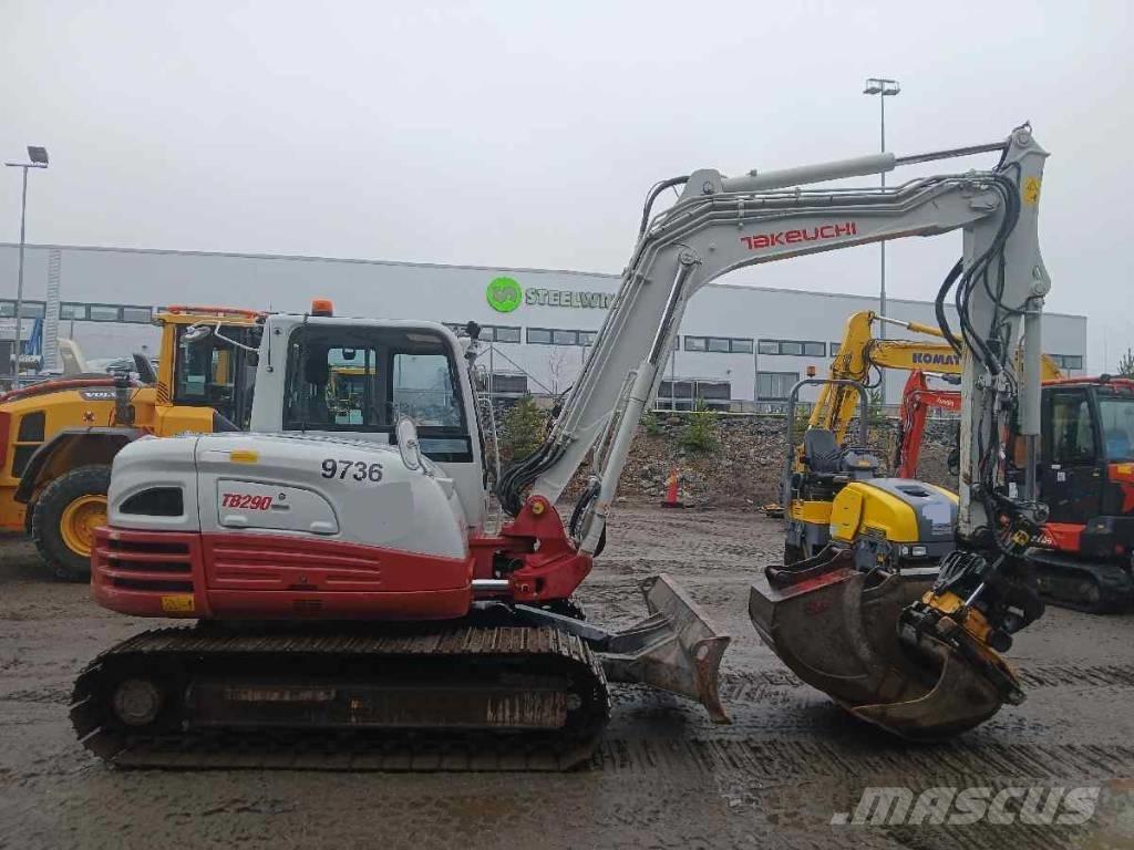Takeuchi TB 290 Midi bageri 7t – 12t