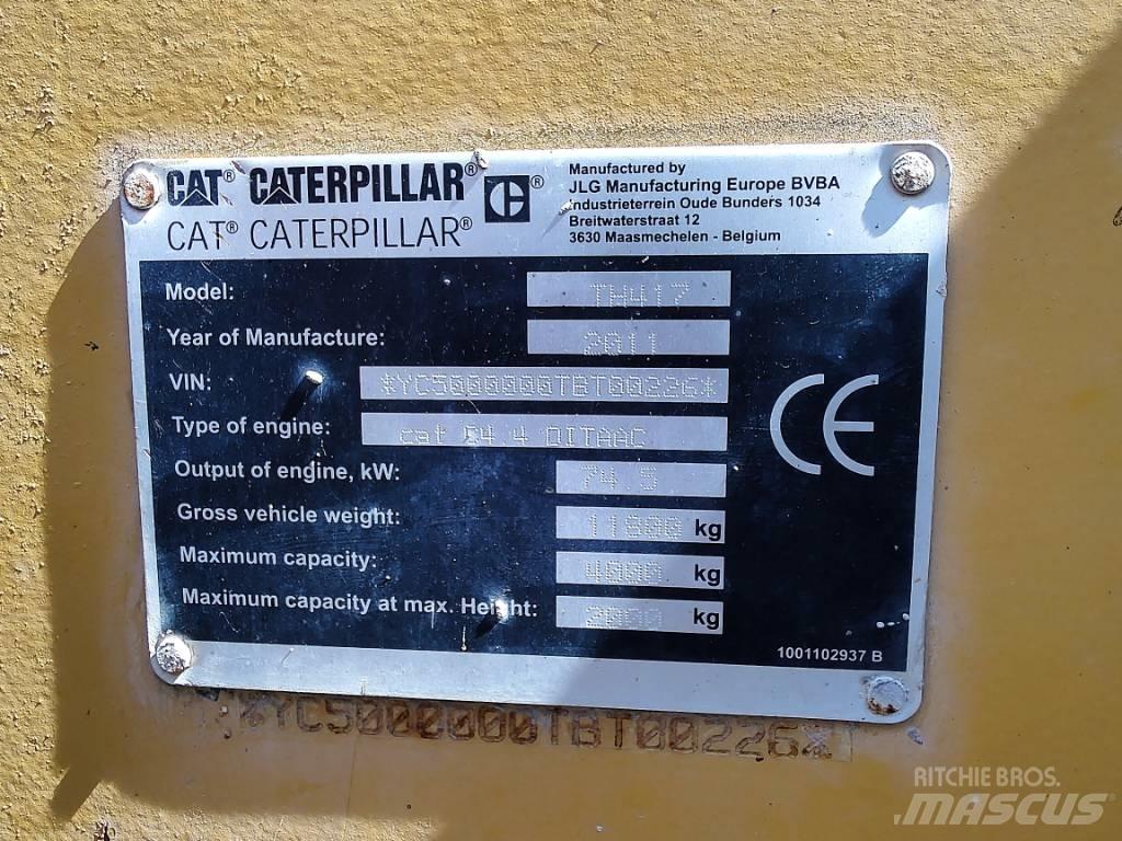CAT TH 417 Teleskopski viljuškari