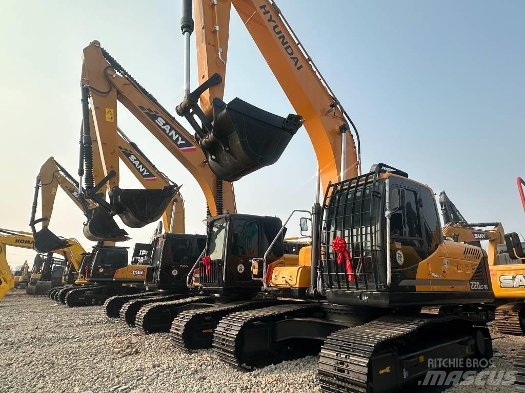 Hyundai R220LC-9S Bageri guseničari