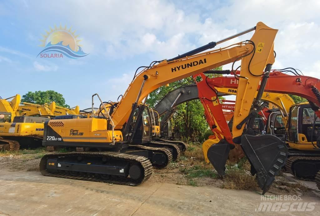 Hyundai R220LC-9S Bageri guseničari