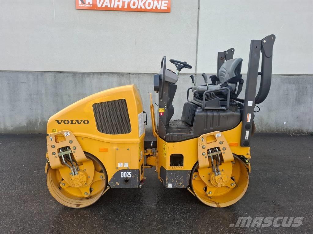 Volvo DD 25 Valjci sa duplim bubnjem