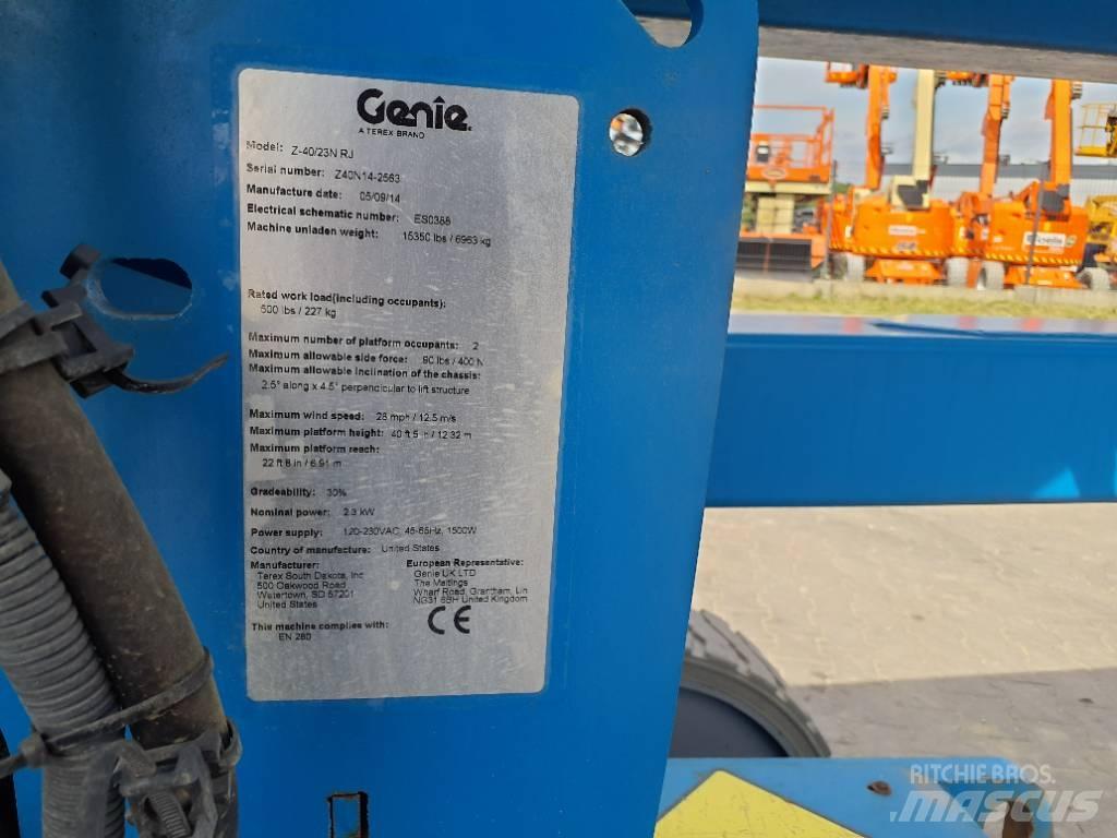Genie Z40/23NRJ Zglobne podizne platforme