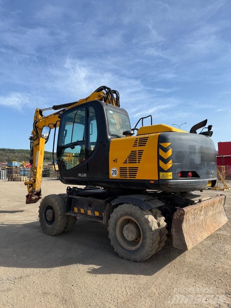 JCB JS 145 W Bageri točkaši