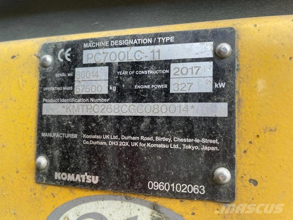 Komatsu PC700LC-11 Bageri guseničari