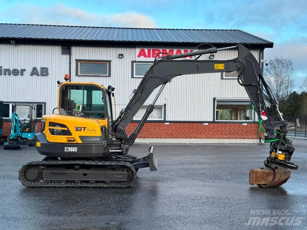 Volvo ECR 88 D Midi bageri 7t – 12t