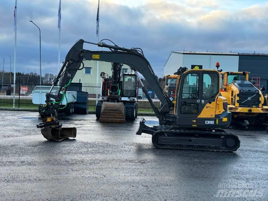 Volvo ECR 88 D Midi bageri 7t – 12t