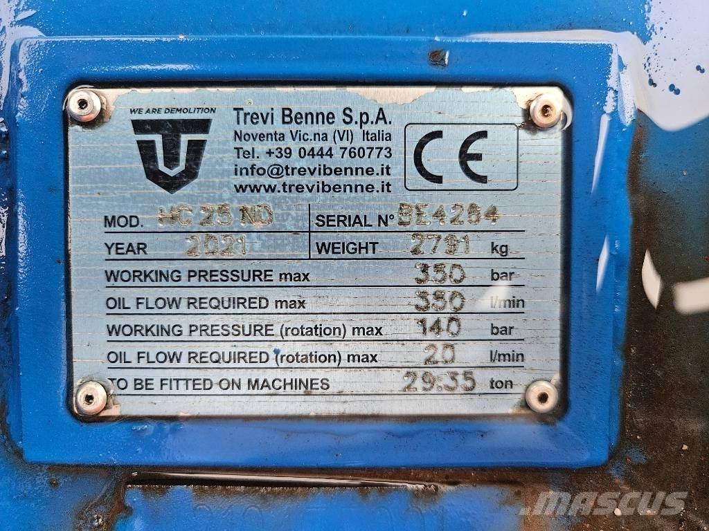 Trevibenne HC 25 ND Bageri za rušenje