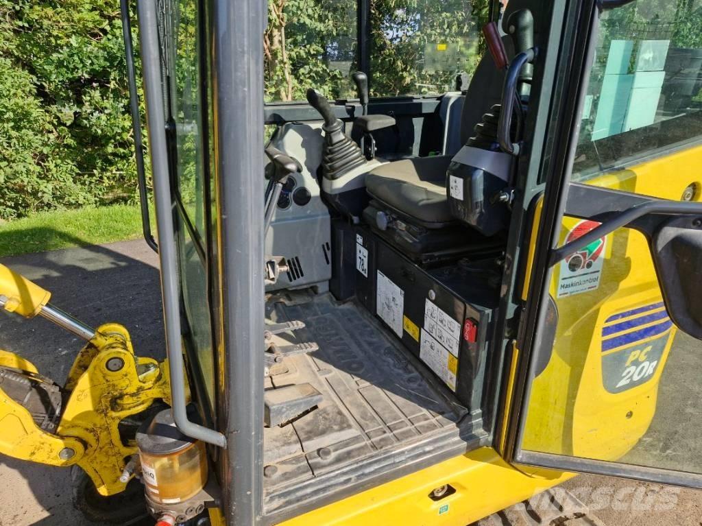Komatsu PC 20 R-5 Mini bageri < 7t