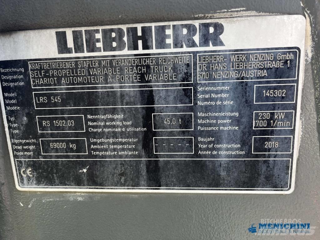 Liebherr LRS 545 Kontejnerski viljuškari