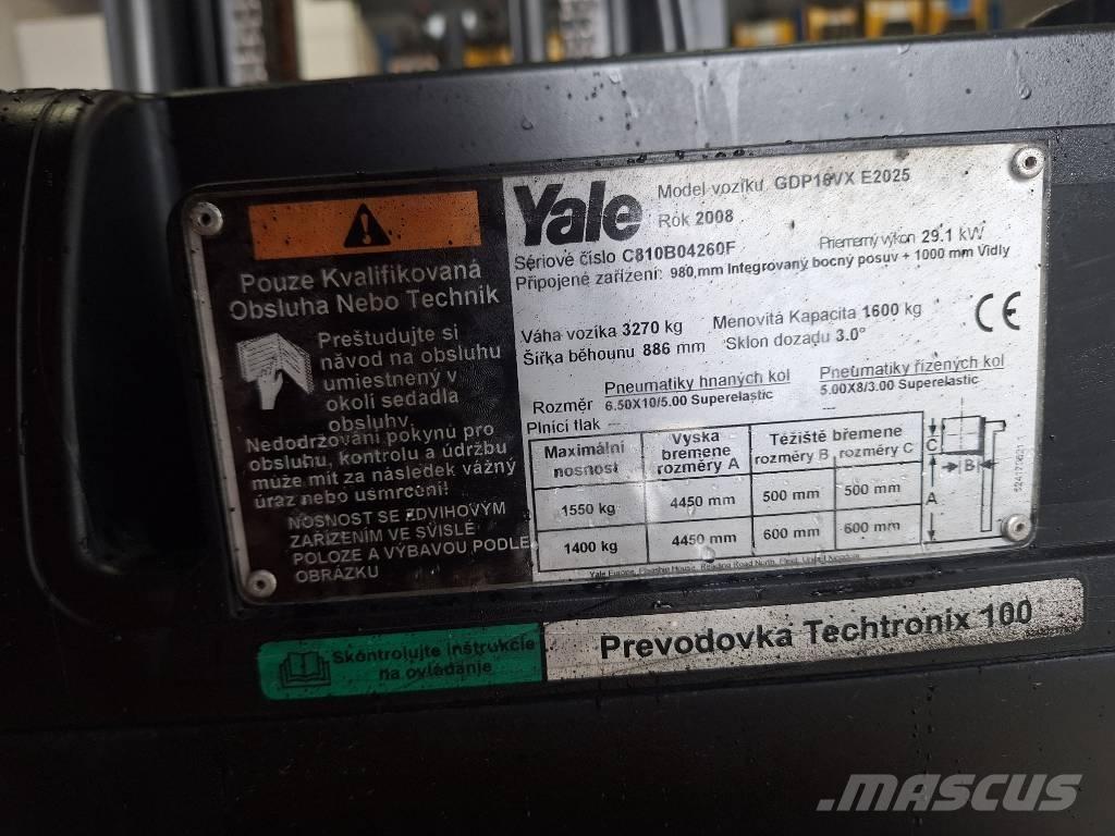 Yale GDP 16 VX Plinski viljuškari