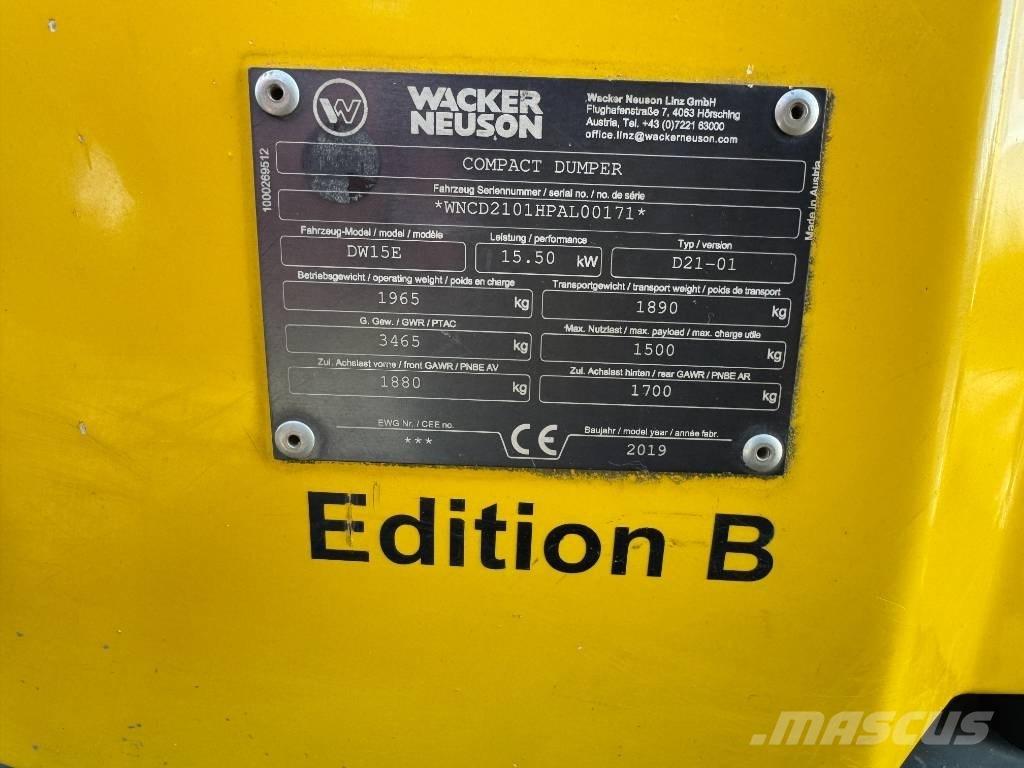 Wacker Neuson DW15e Damperi za gradilište