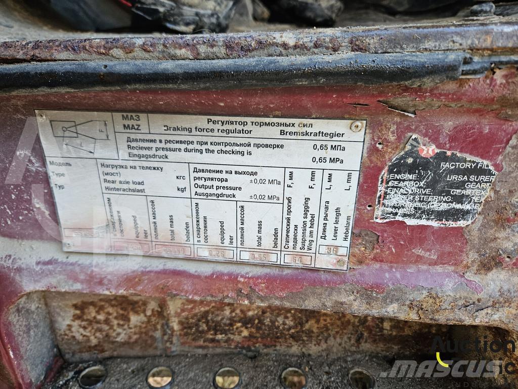 MAZ 551669 Kiperi kamioni