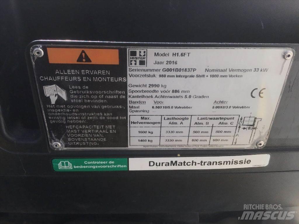 Hyster H 1.6 FT Plinski viljuškari
