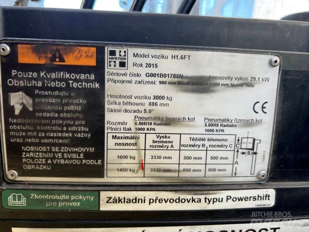 Hyster H 1.6 FT Dizelski viljuškari