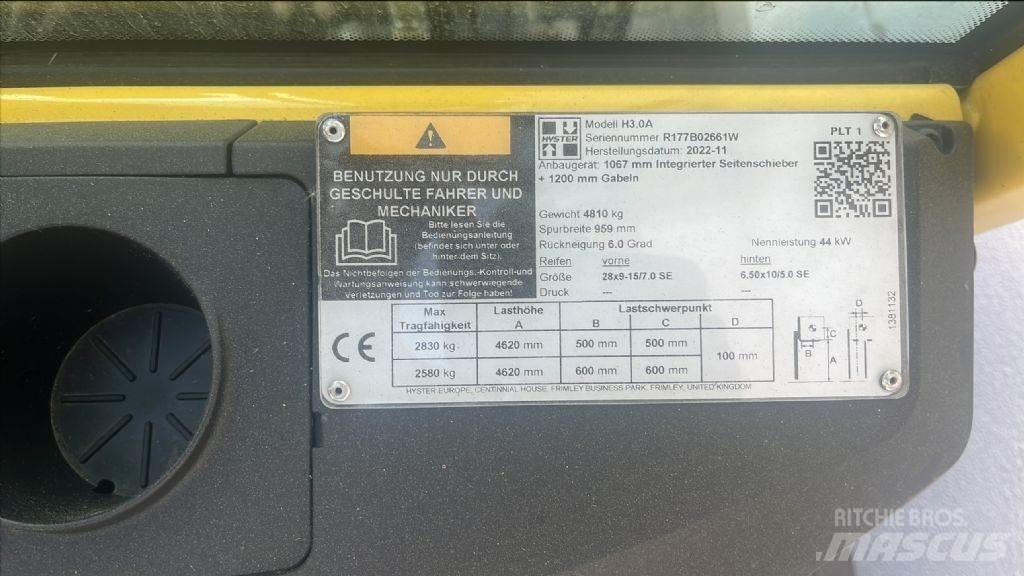 Hyster H 3.0 A Dizelski viljuškari