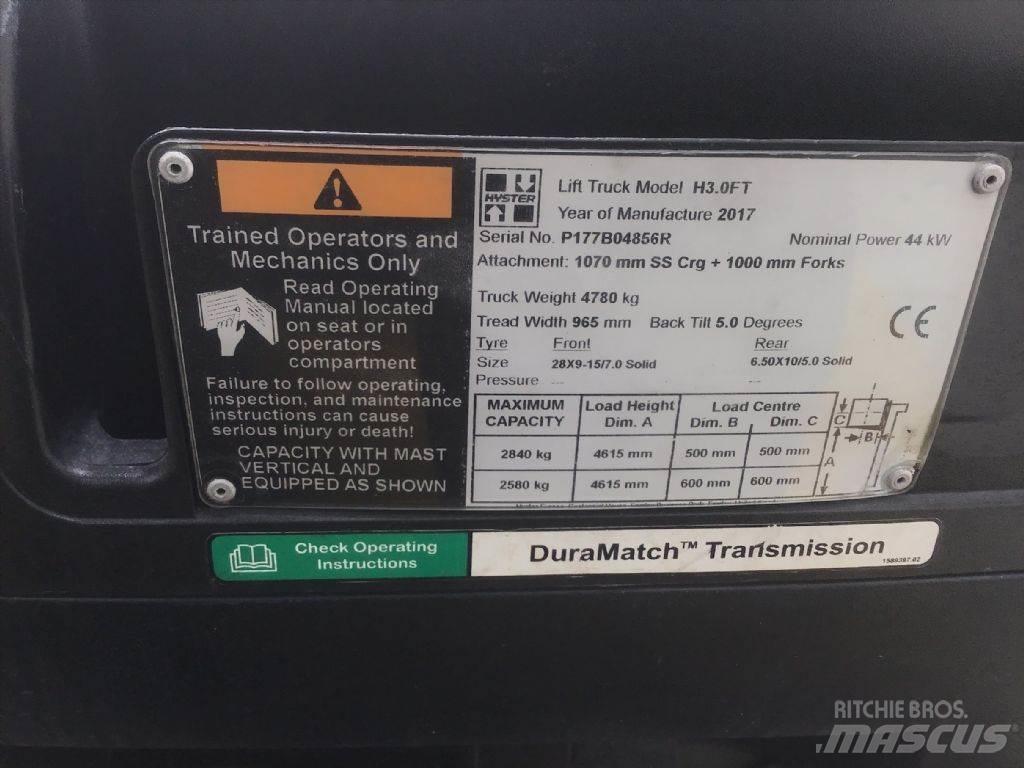 Hyster H 3.0 FT Plinski viljuškari