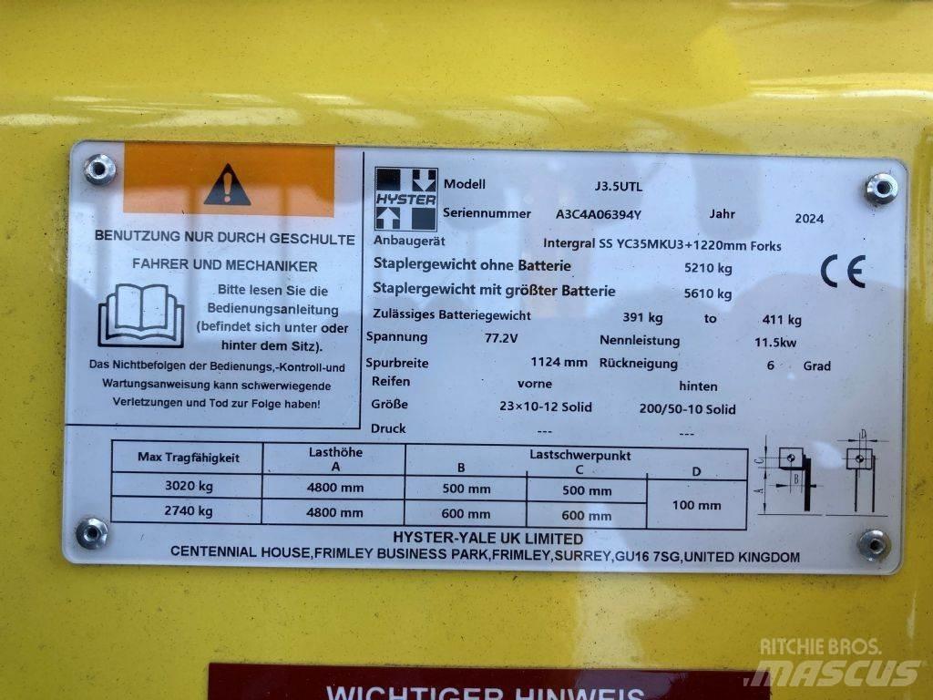 Hyster J 3.5 UTL Električni viljuškari