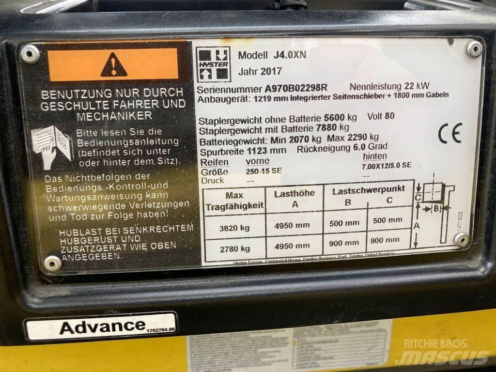 Hyster J 4.0 XN Električni viljuškari