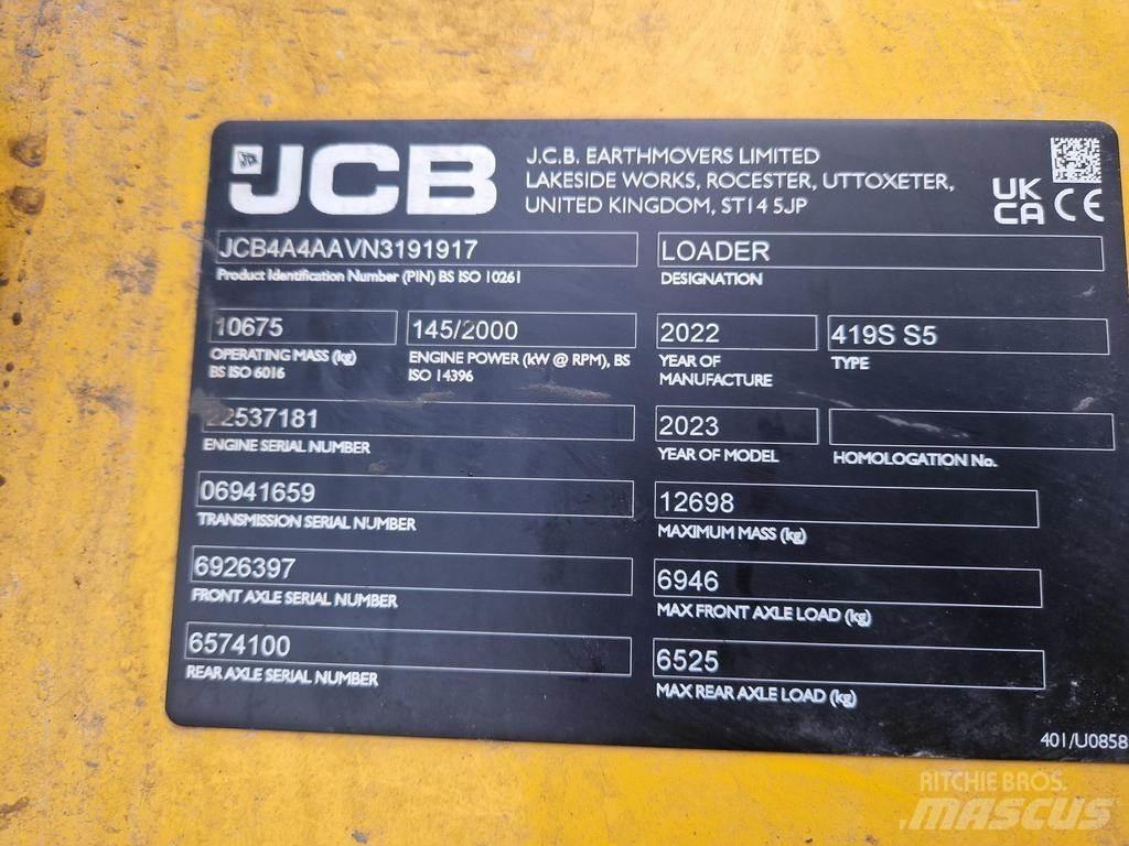 JCB 419S Ostale poljoprivredne mašine