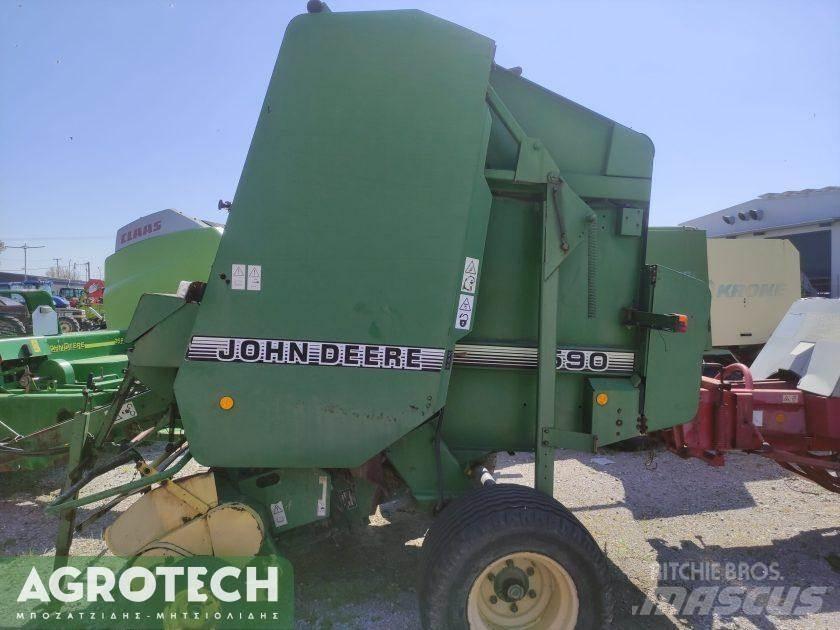 John Deere 590 Prese/balirke za rolo bale