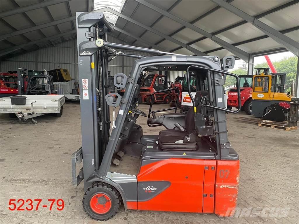 Linde E 18 L 02 EVO Električni viljuškari
