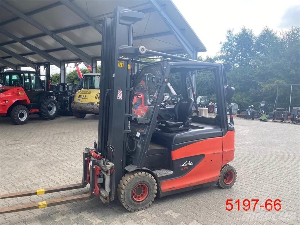 Linde E 25 HL - 01 600 Električni viljuškari