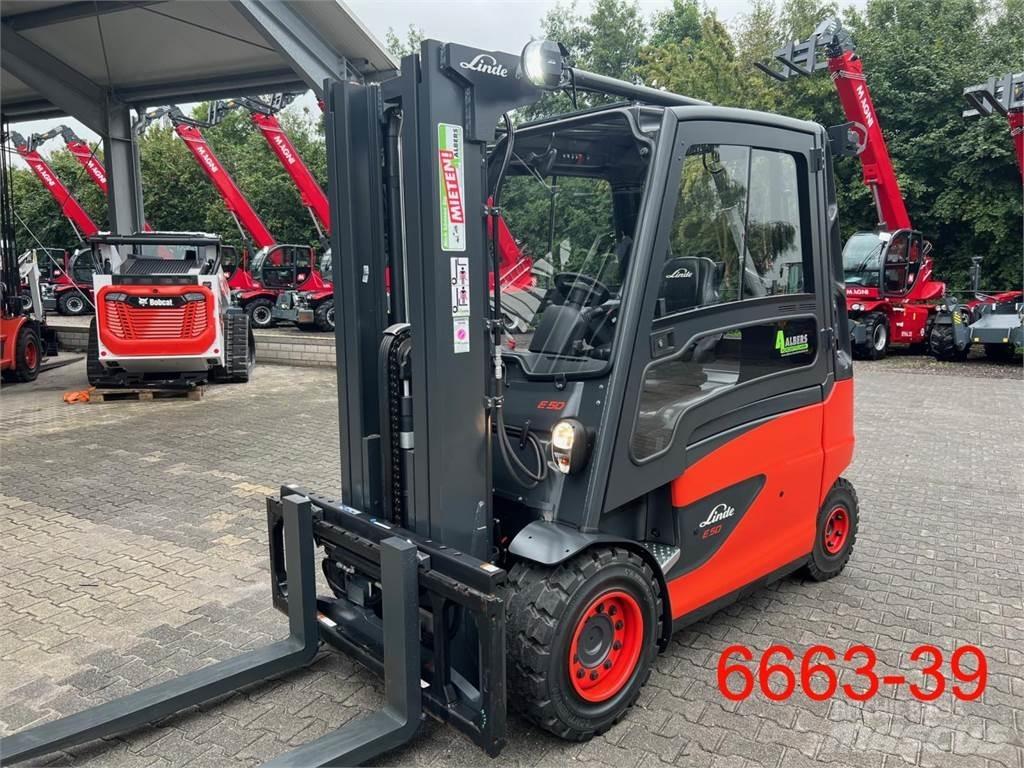 Linde E 50 HL 01 Električni viljuškari