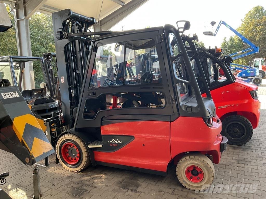 Linde E 50 HL 01 600 Električni viljuškari