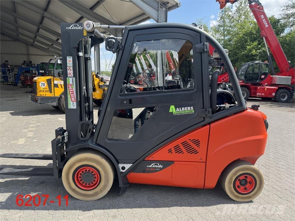 Linde H 35 T -02 Plinski viljuškari