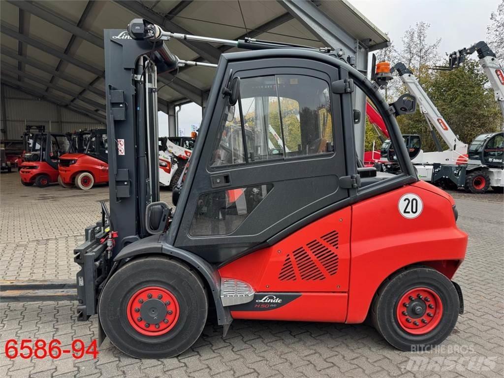 Linde H 50 D - 02 / 600 Dizelski viljuškari