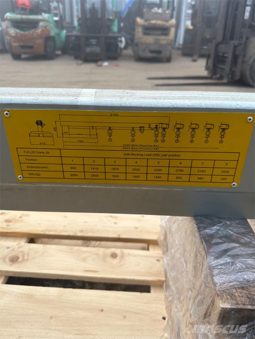  2500kg Ostala oprema i komponente