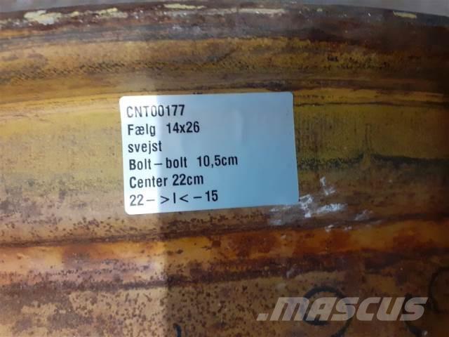  26'' 14x26 Gume, točkovi i felne