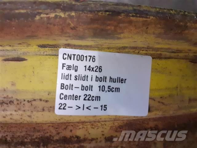  26'' 14X26 Gume, točkovi i felne