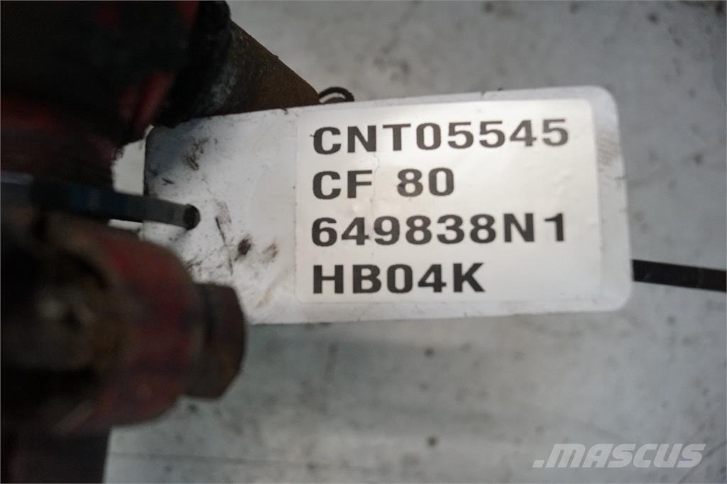 CASE CF80 Dodatna oprema za kombajne