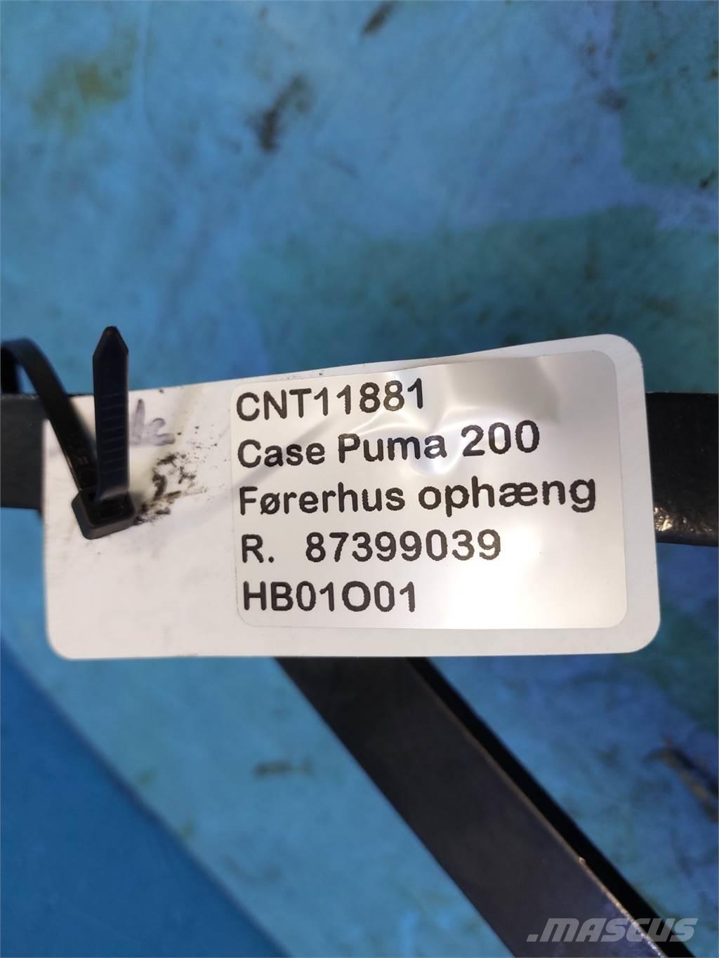 CASE Puma 200 Kabine i unutrašnjost