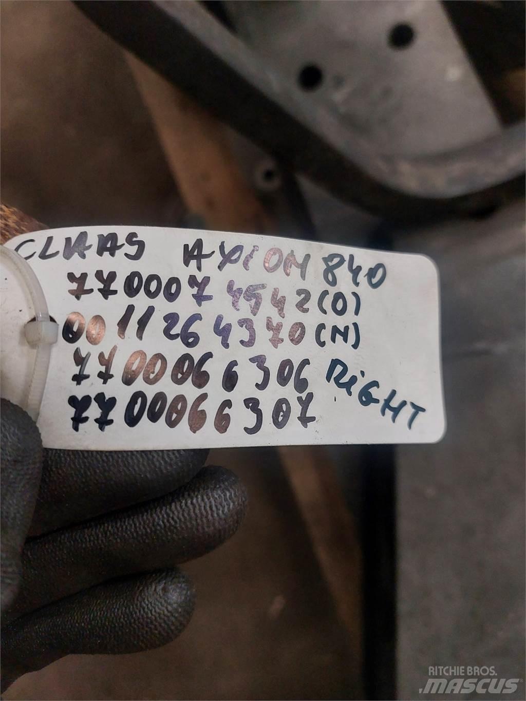 CLAAS Axion 840 Ostala dodatna oprema za traktore